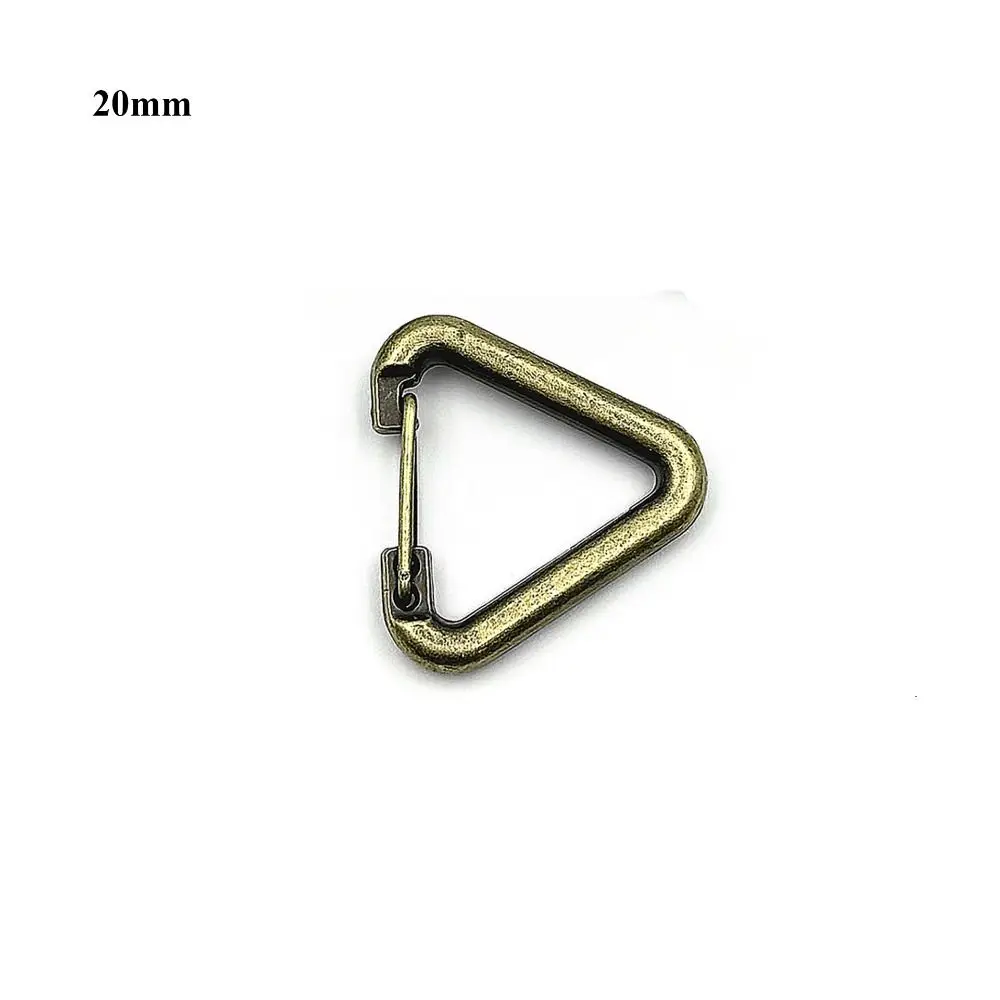 Alloy Carabiner High Quality 20/25mm Triangle Outdoor Snap Clip Bottle Hook Outdoor Tool