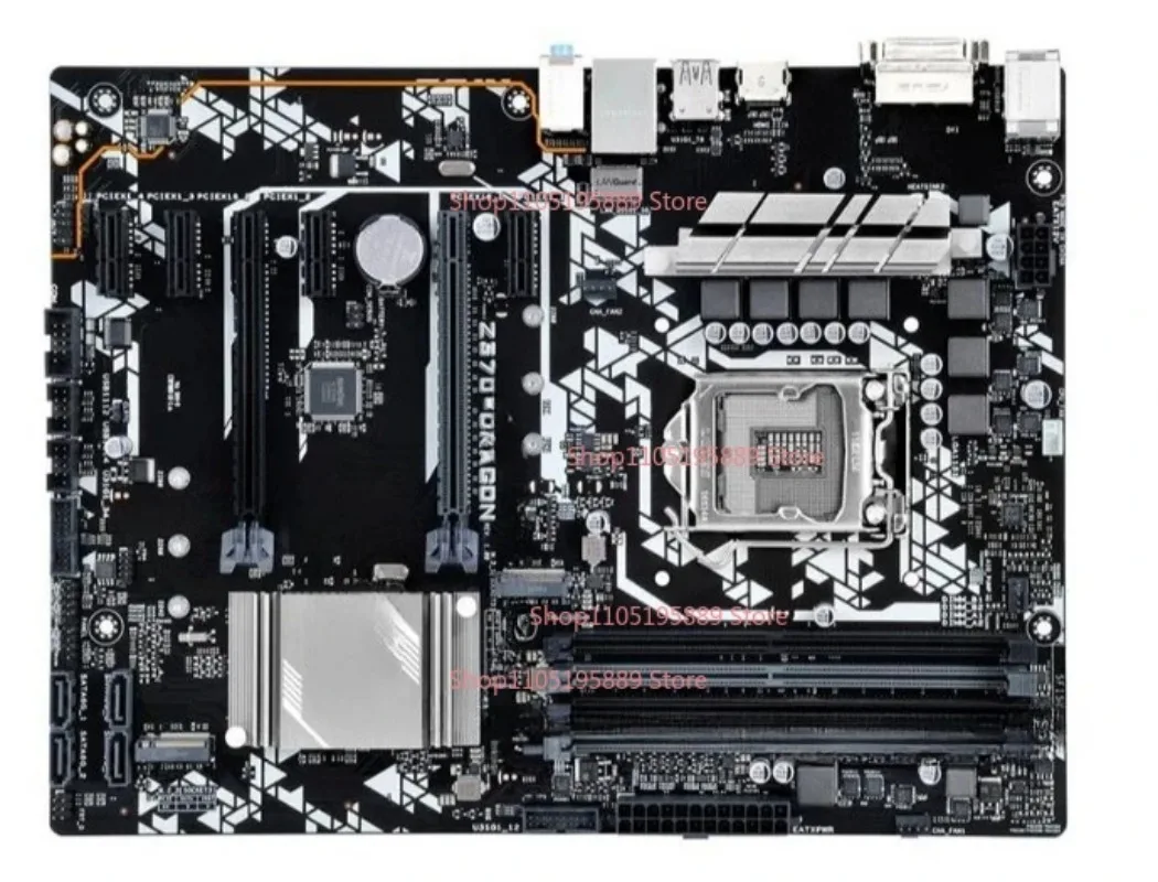 

Материнская плата ASUS Z370-DRAGON LGA1151 Z370 ATX для киберспорта, поддержка процессоров Intel Core, два слота M.2, DDR4