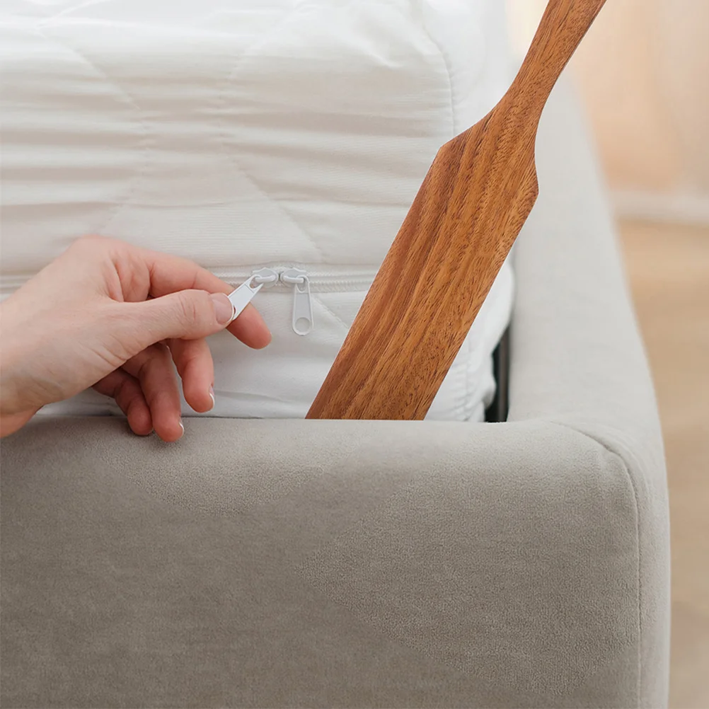 

2pcs Wooden Handle Mattress Lifter Tool Sheet Changing Aid Smooth Surface For Home Hotel Dorm Use Mattress Tucker Bed