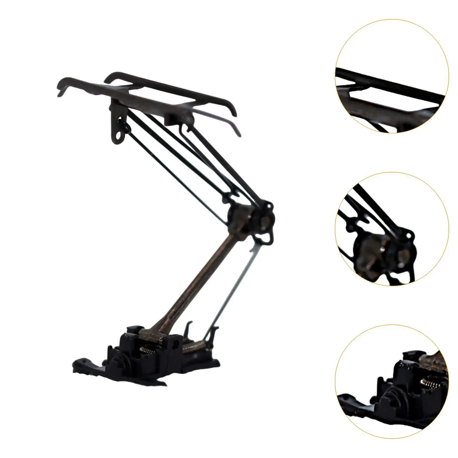 Akcesoria do modeli kolejowych w skali 1/87: ramiona, pantografy, łuki, części zamienne, DIY