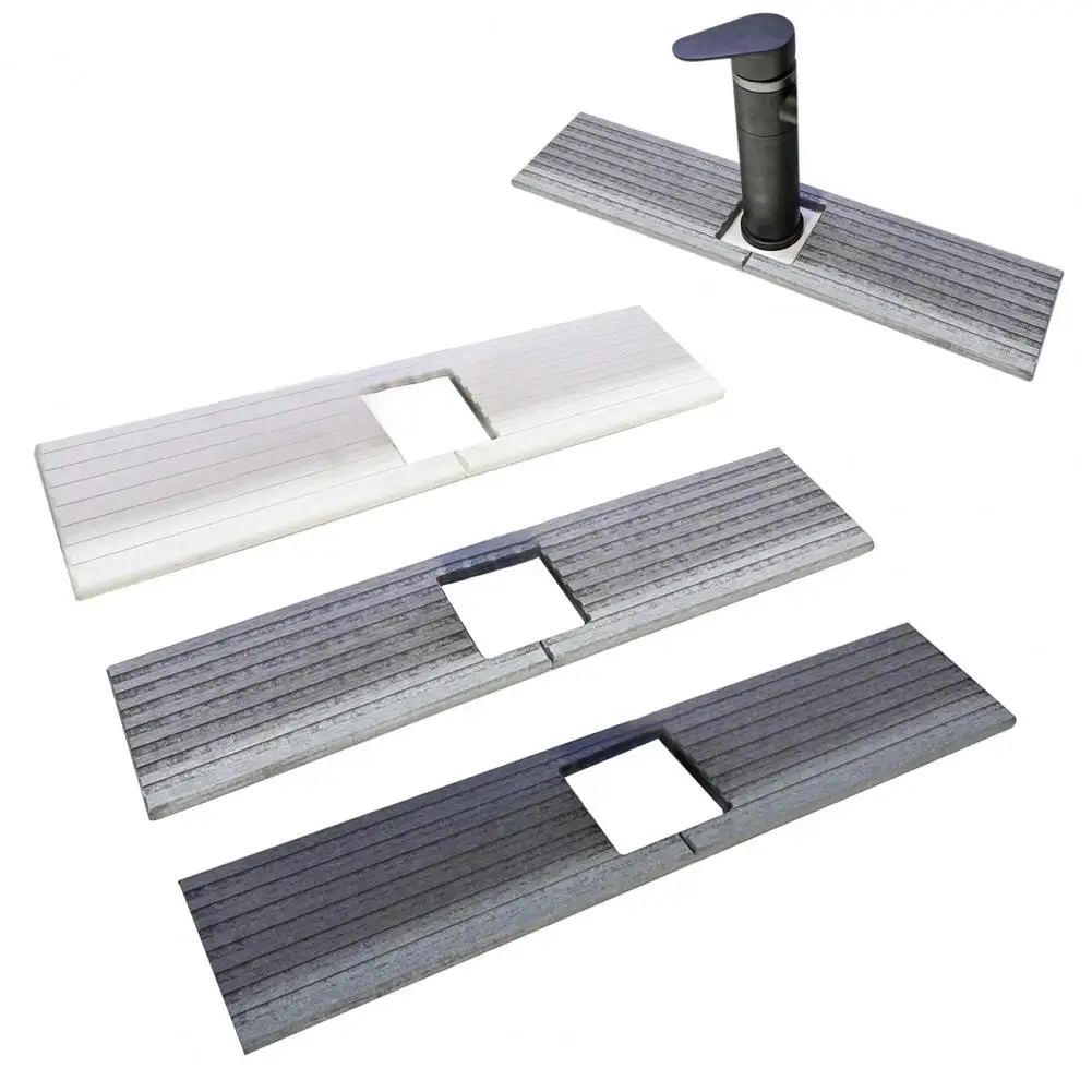 

Water Spillage Collector Diatomite Faucet Mat for Kitchen Sink Quick Drying Stone Splash Guard Absorbent Protector for Bathroom