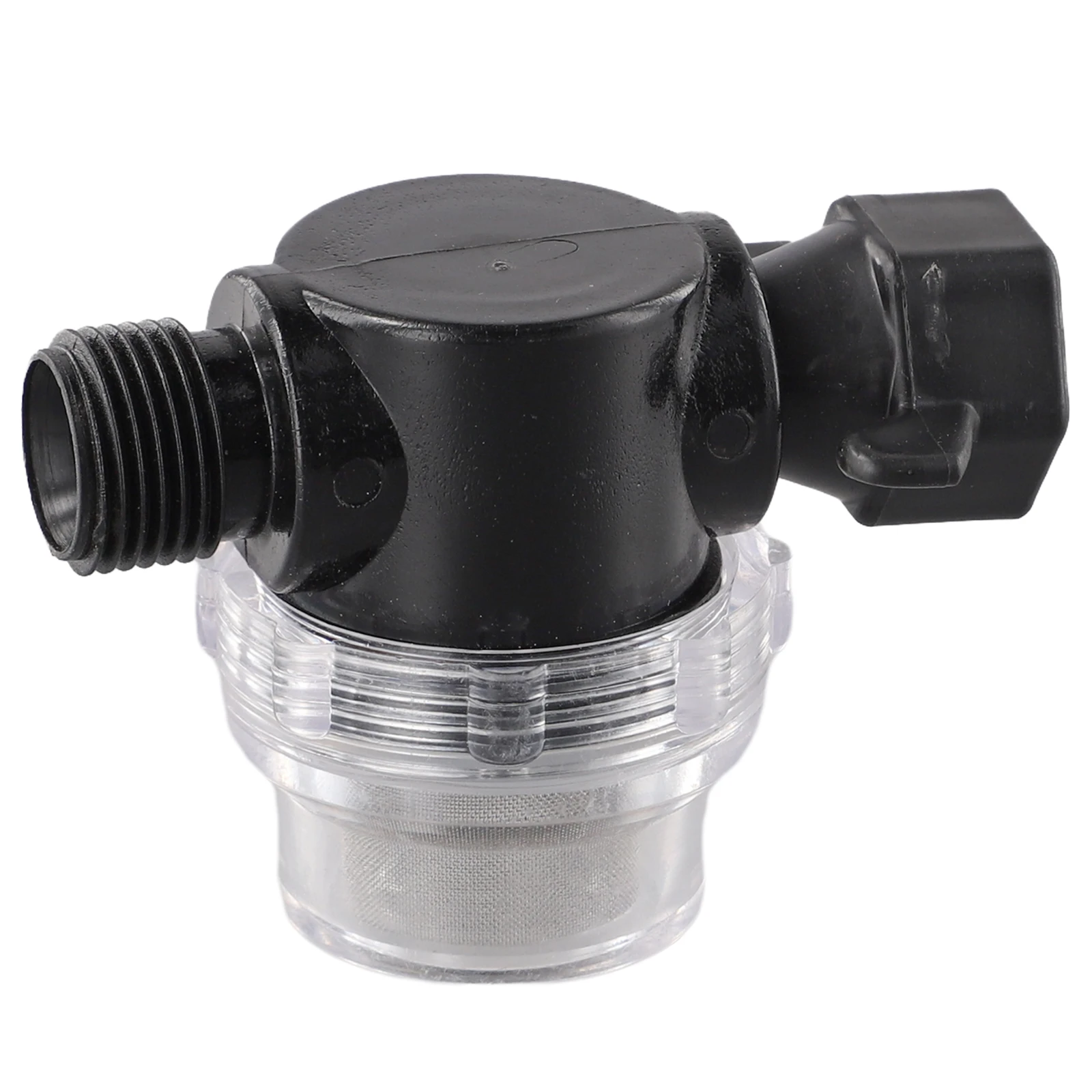 

1 шт., 12 встроенных фильтров для воды для эффективного садового фильтра BSP с прозрачной конструкцией для проверки быстрого мусора