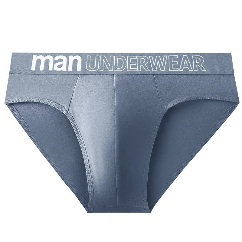 Men's Briefs Plus Youth Teen Students Underwear Loose Breathable Short Shorts Mid-Waist Comfort Panties Fashionable Triangle