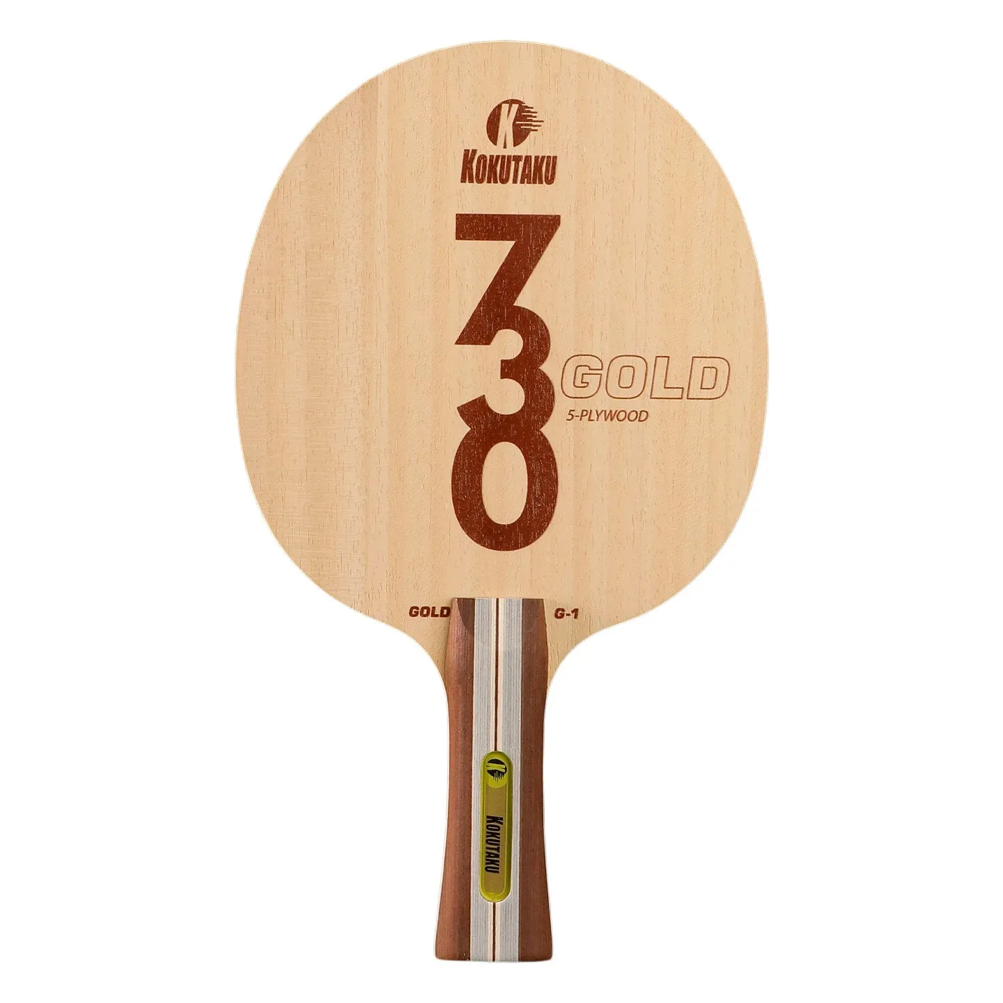 Kokutaku Table Tennis Blade FL 730 G1 5 Layer Wood / G2 5 Layer Wood and 2 Layer Carbon Table Tennis Racket Blade  Arc Training view 6