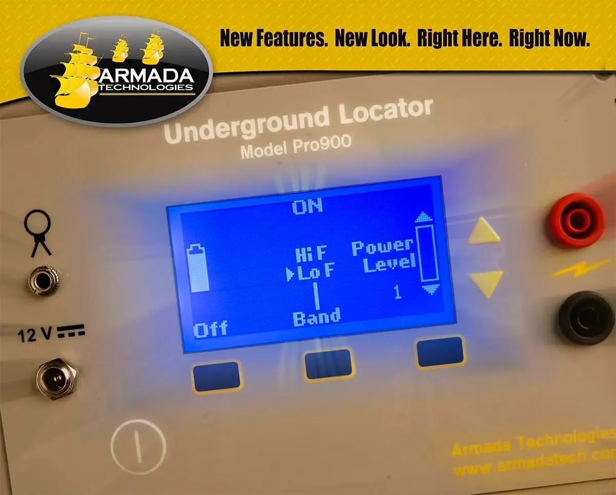 Pro900 고급 디지털 지하 로케이터