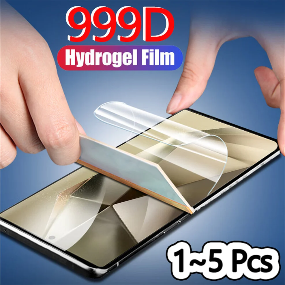 

1~5 Pcs Hydrogel Film for S24 Ultra Screen Protector S24+ Samsung S 24 Plus Protective Film Samsung Galaxy S24 Ultra