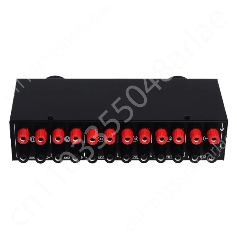 

Переключатель выбора динамика пассивного усилителя мощности 4 в 2, или 2 в 4 выхода, распределитель переключения звука, компаратор