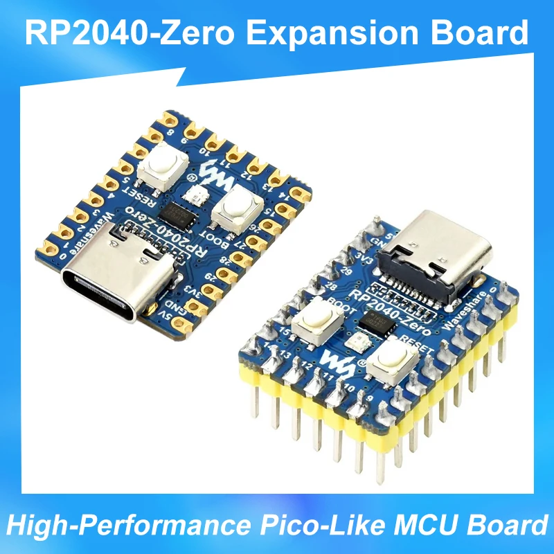 

Raspberry Pi 4 RP2040-Zero Expansion Board High-Performance Pico-Like MCU Board Based On Raspberry Pi Microcontroller RP2040