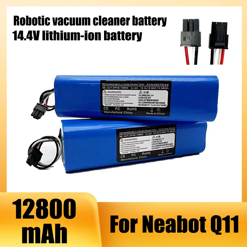For Neabot Q11 robot vacuum cleaner battery replacement, multiple capacity options, quality battery