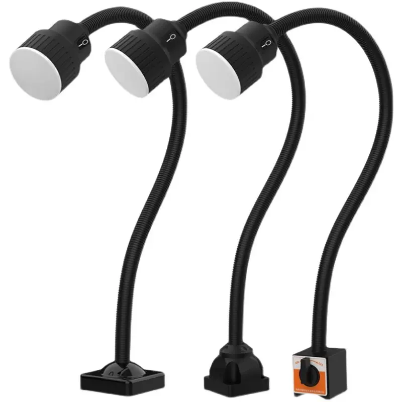 

5W/10W/12W 24V/220V Led Machine Tool Work Light With Different Magnetic Base For Industrial Machine Equipment Lathe Lighting