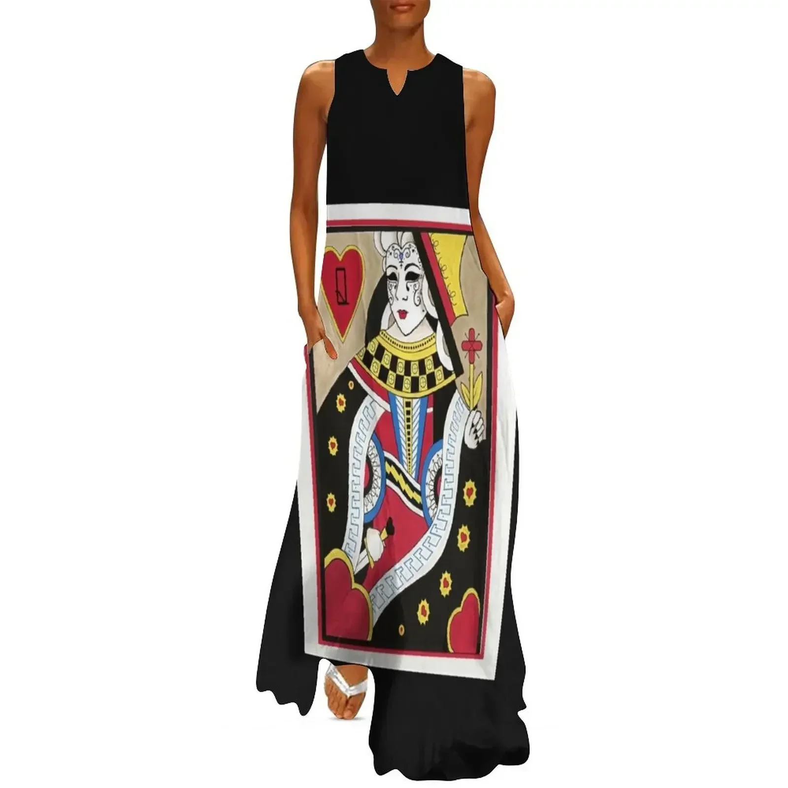 

Queen Of Hearts Long Dress party dresses women dresses for woman 2025 Female clothing dress for women 2025 Dress