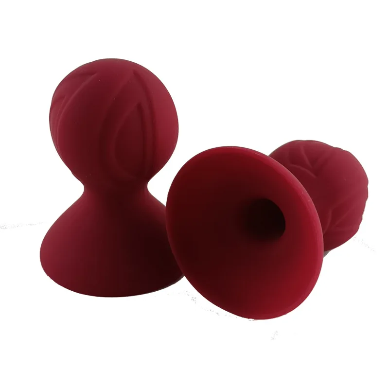 GOFLYING-Silicone Nipple Sucker para Mulheres, Brinquedos Sexuais, Braçadeiras de Mamilo, Massageador de Mama, Ventosa a Vácuo, Estimuladores, Atacado, 1 Par