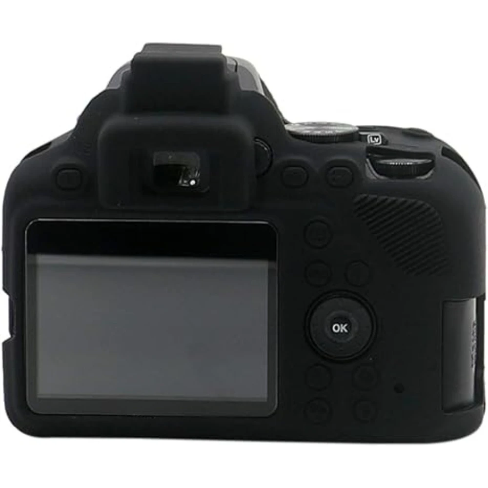 Camera bag Body Cover Protector Silicone Case For Nikon D3500  liner bag, anti-knock, anti-wear, anti-rub  + free tempered film