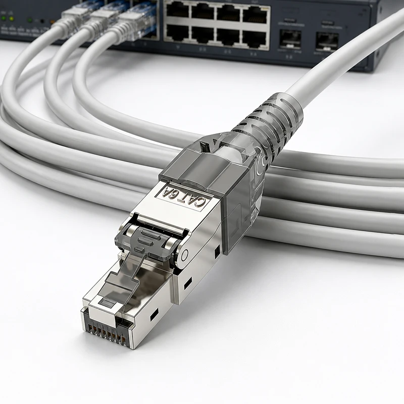 cabo-ethernet-industrial-byxgd-de-Angulo-reto-preto-de-alta-flexibilidade-com-dupla-blindagem-para-conexao-de-roteador-a-painel-e-switch-cat5e-cat6a