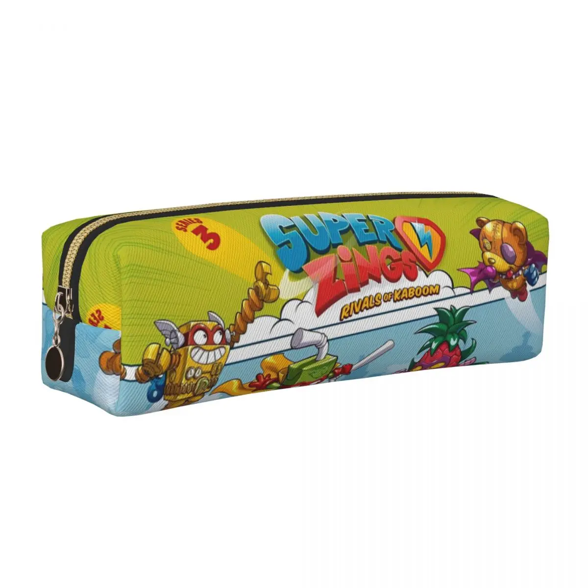 

Super Zings Pencil Case Funny Superzings Pencilcases Pen Box for Student Big Capacity Bags Students School Gifts Stationery