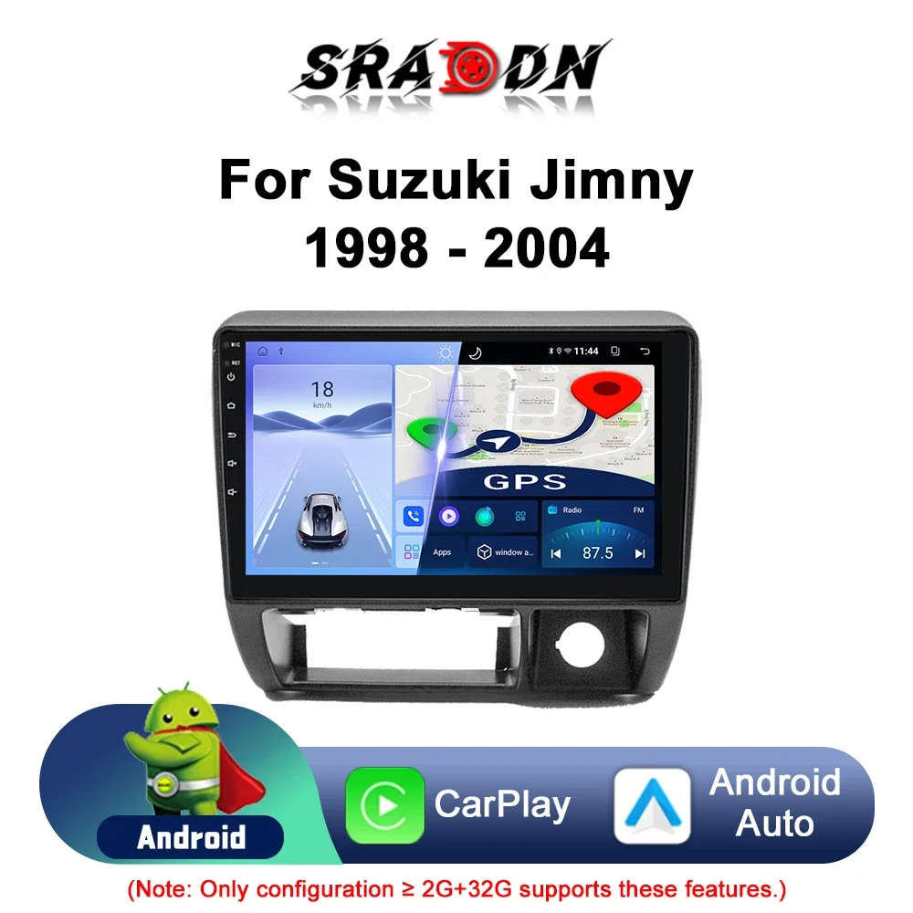 

For Suzuki Jimny 1998-2004 Android Car Radio Automotive Multimedia Video Player GPS Navigation Carplay Touch Screen Auto Stereo