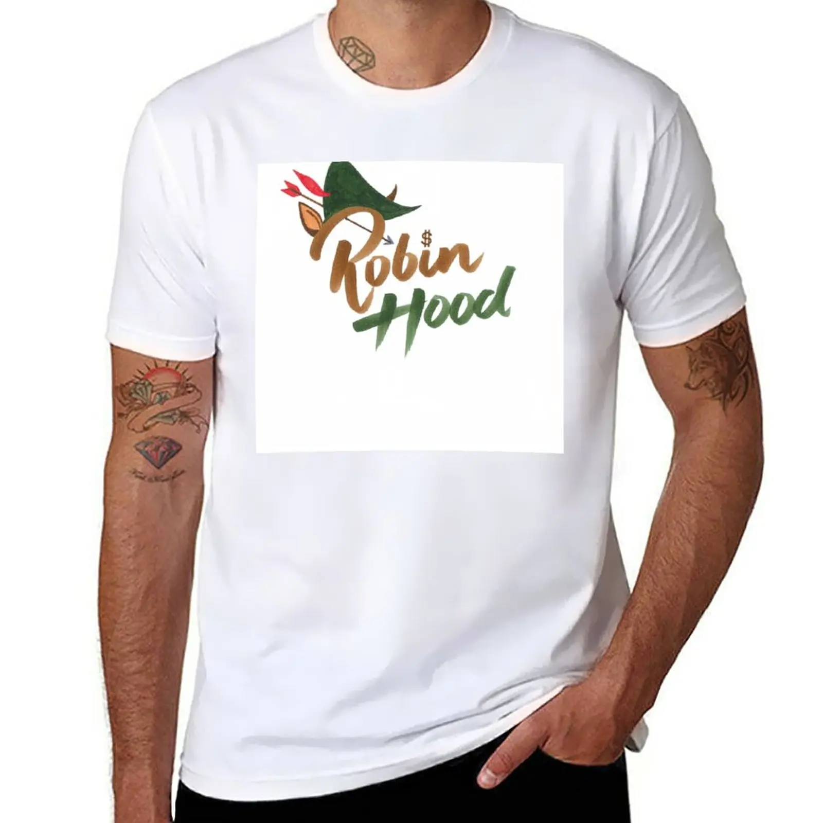 New Robin Hood T-Shirt quick-drying t-shirt cute tops tops mens workout shirts