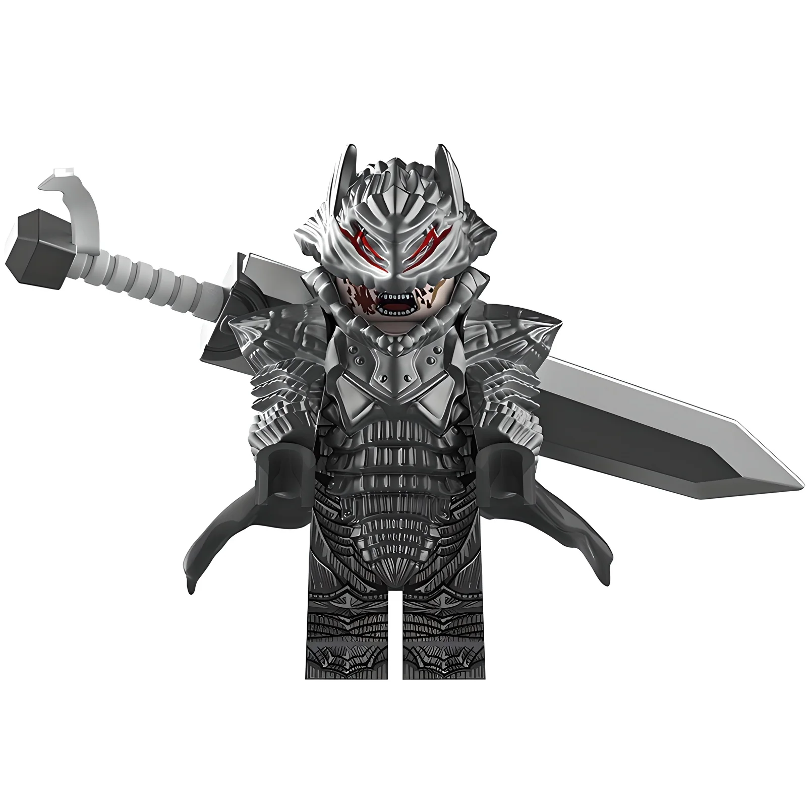 Blocs de construction de troisième partie, figurines Berserk Guts, classiques, Non magnétiques, personnages d'anime portables, accessoires, cadeaux pour enfants