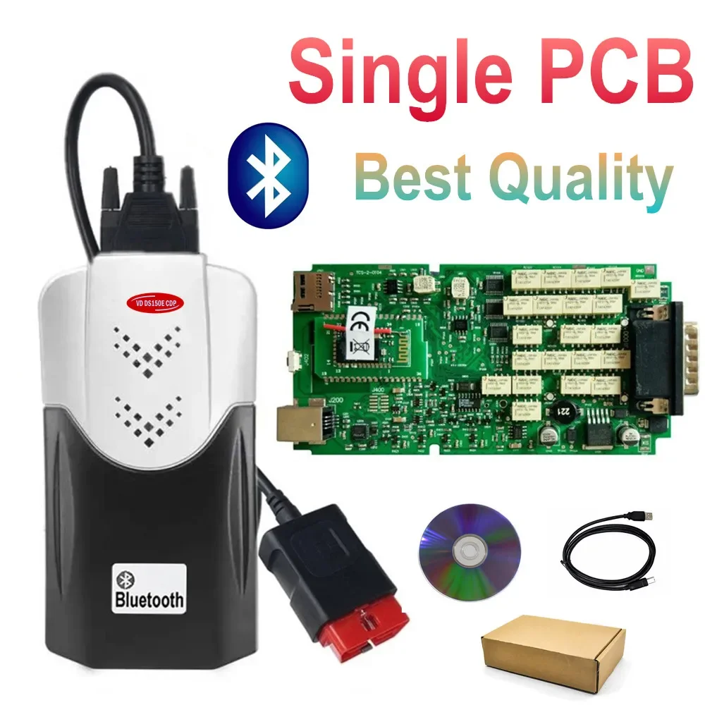 Beste Single Board Bluetooth 100% Nieuwe Relais 2021.11 met Keygen Tnesf Delphis Orpdc Auto Vrachtwagen obd obd2 Scanner Diagnostische Hulpmiddelen - afbeelding 1