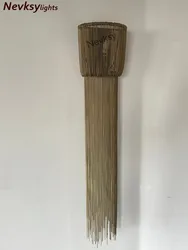 Wall lamp with tassel Bronze