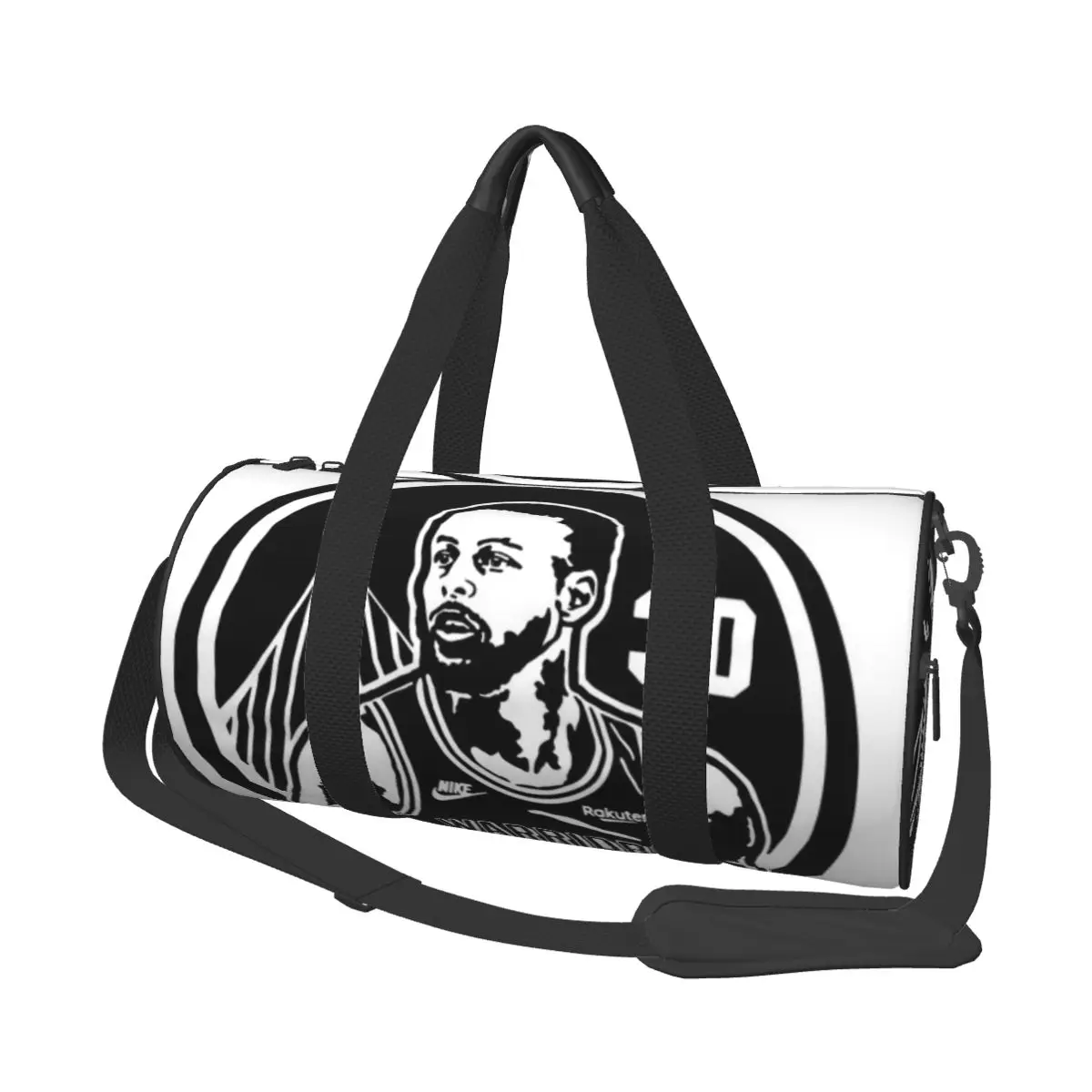 Hot Sale Stephen Curry Silhouette Artwork With Number 30 Basketball Inspired Design Travel bag Winter Travel 3 Day Travel Bag