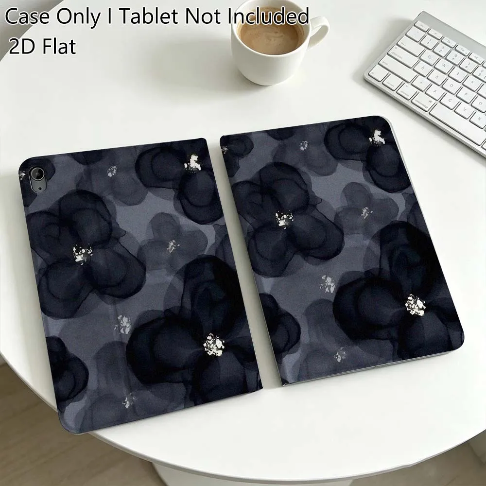 

Foldable Tablet Case Art Butterfly Beautiful Flower Gift For iPad Pro Air Mini 2 3 4 5 6 7 6th 7th 10th 11th 10.2 9.7 10.5 11