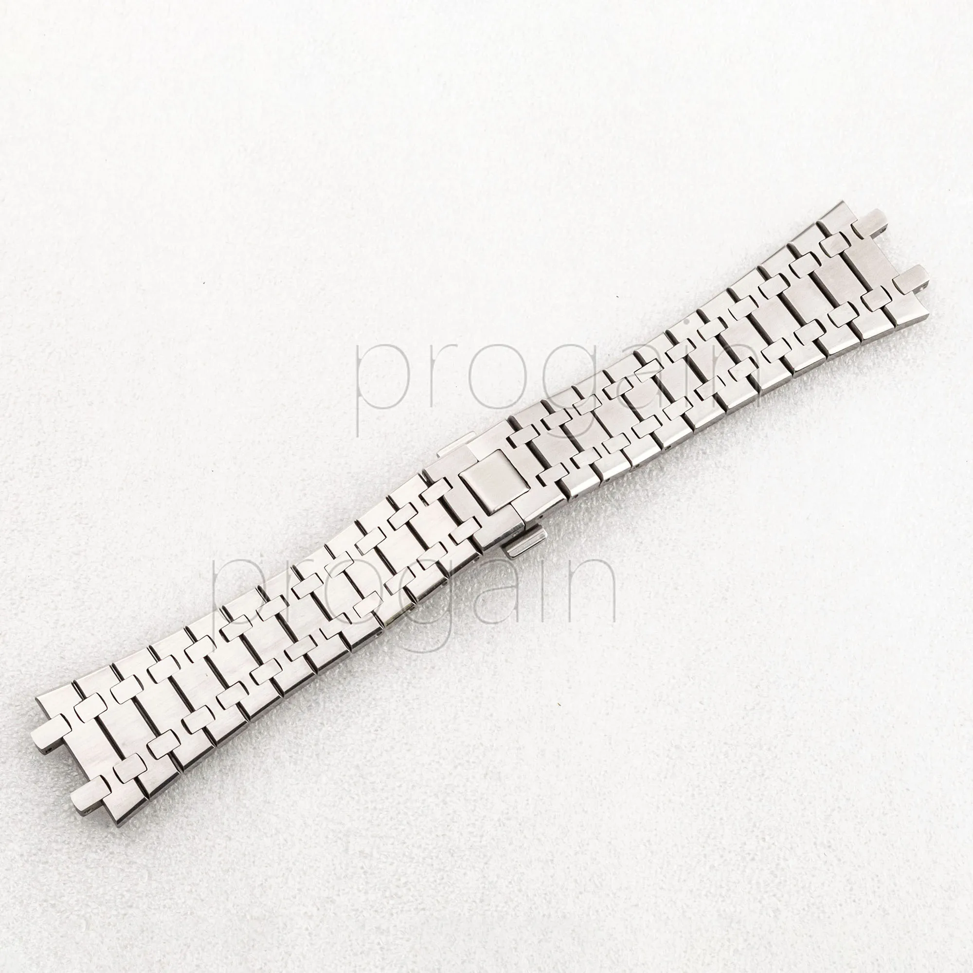 26mm Watch Strap Stainless Steel Watchband For Royal Oak Watch Strap Folding Buckle Solid Wristband Watch Parts Accessories