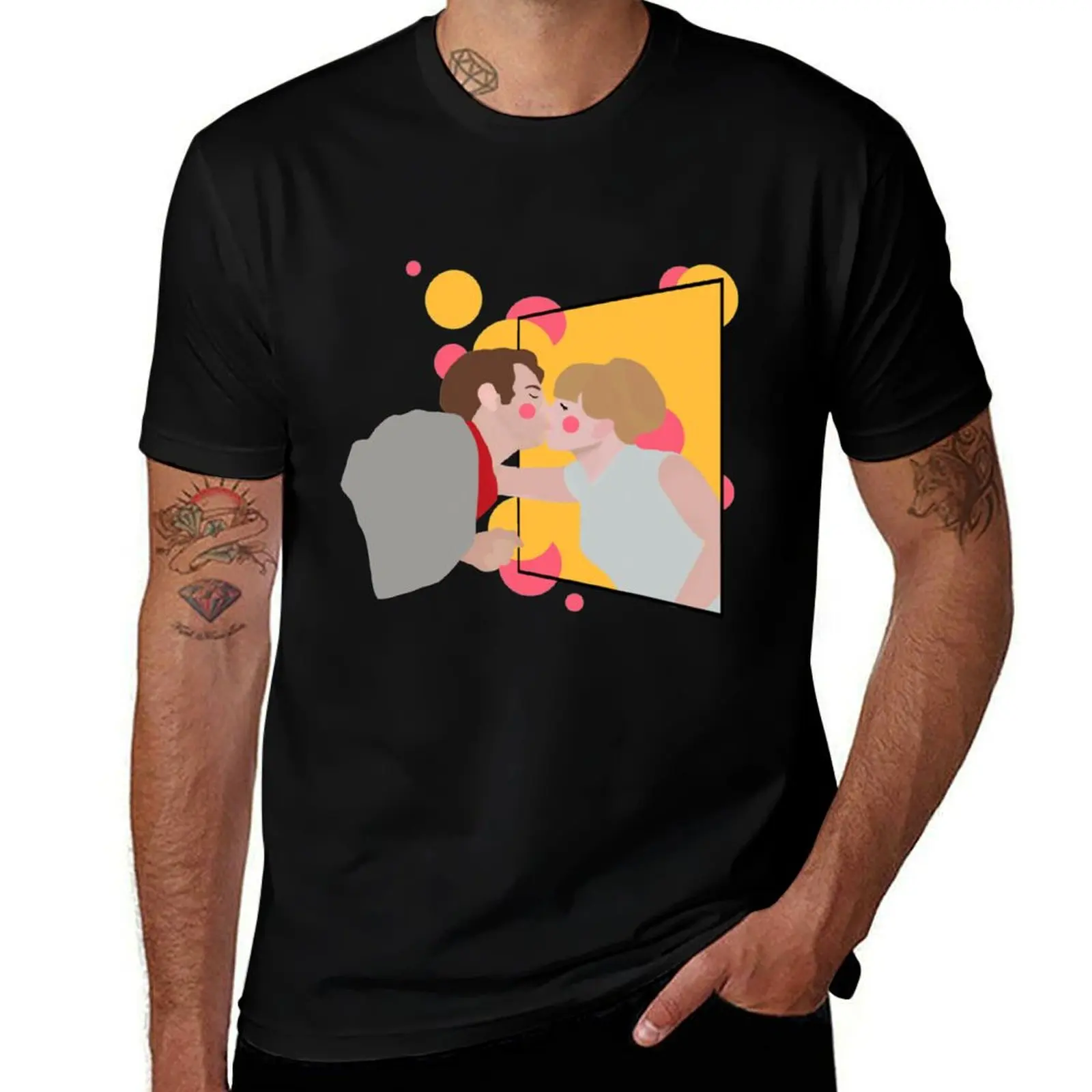 

Pierrot le Fou - Anna Karina T-Shirt anime tshirt black cotton t-shirt plain for man package t shirts for man cotton T-Shirt