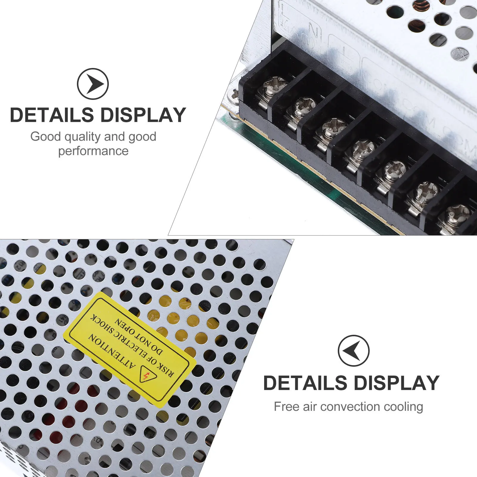 

Универсальный регулируемый импульсный источник питания 5 В, 40 А, 200 Вт, подходит для светодиодной панели, адаптер питания, преобразователь металлического железа