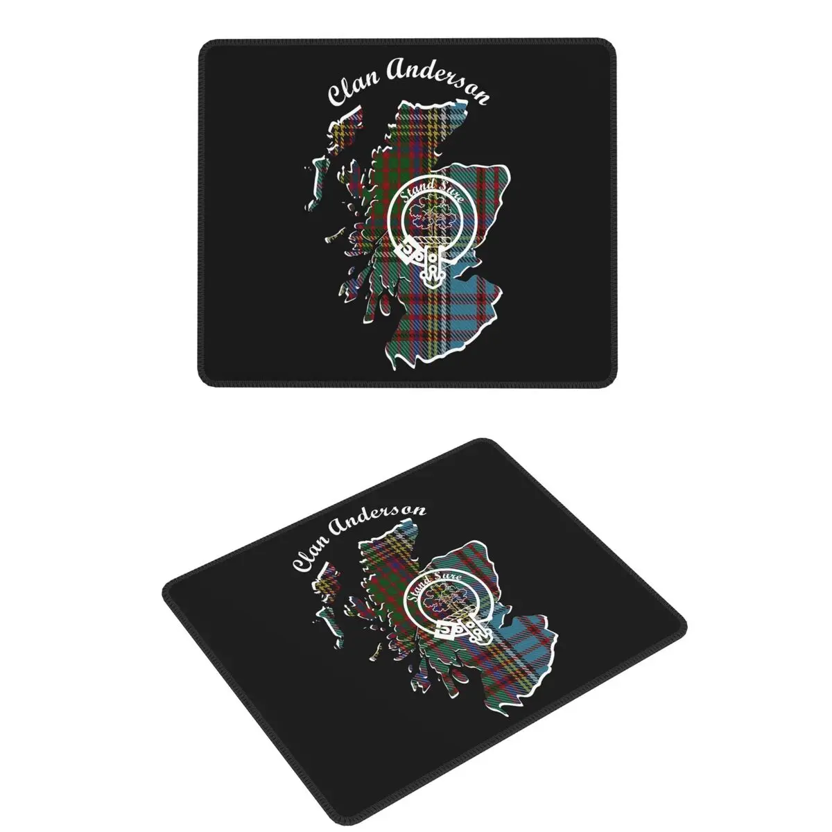 عشيرة أندرسون اسكتلندا خريطة كريست ماوس الوسادة الكمبيوتر لوحة المفاتيح ماوس حصيرة ألعاب الكمبيوتر المحمول حصيرة مكتب الملحقات الجدول الحصير