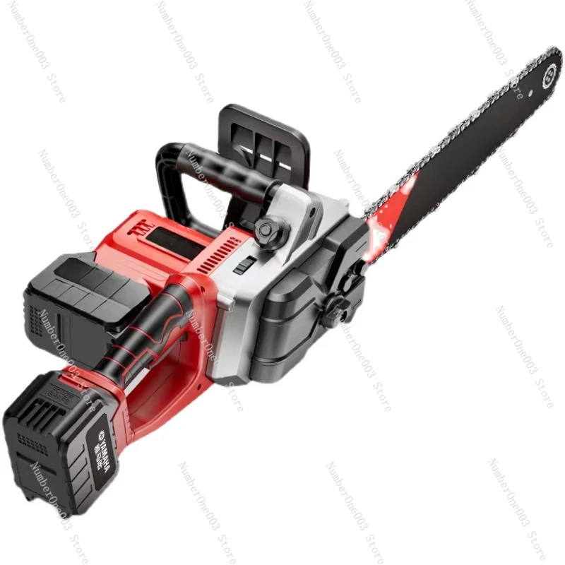 

Lithium Chainsaw Household Small Rechargeable Handheld Chainsaw Chainsaw High Power Saw Firewood Logging Saw