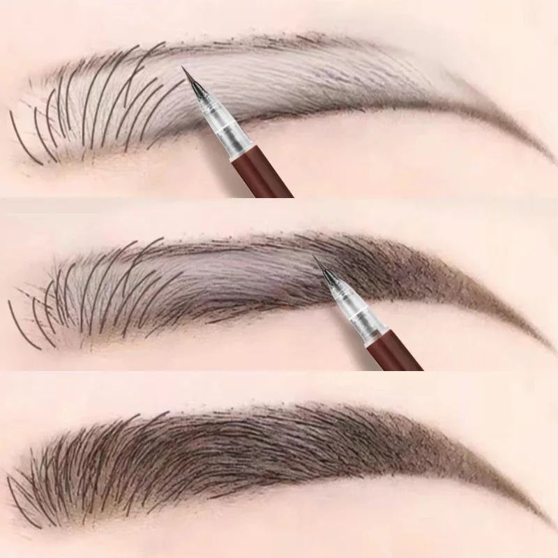 Ultra-fine Eyebrow Pencil Outline Shadow Lying Silkworm Eyeliner Waterproof Liquid Eyebrow Pencil Non-smudge Lasting Colorfast