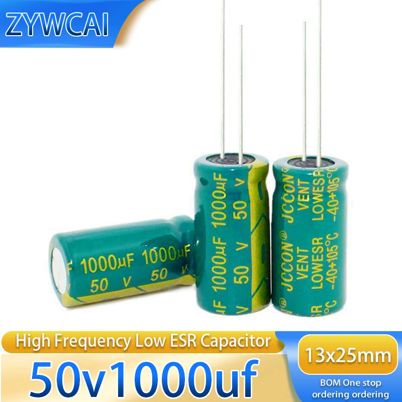 13x25 16v4700 فائق التوهج 25v3300 فائق التوهج 35v2200 فائق التوهج 50v1000uf 100v330 فائق التوهج 5 قطعة عالية التردد منخفضة المقاومة مكثف
