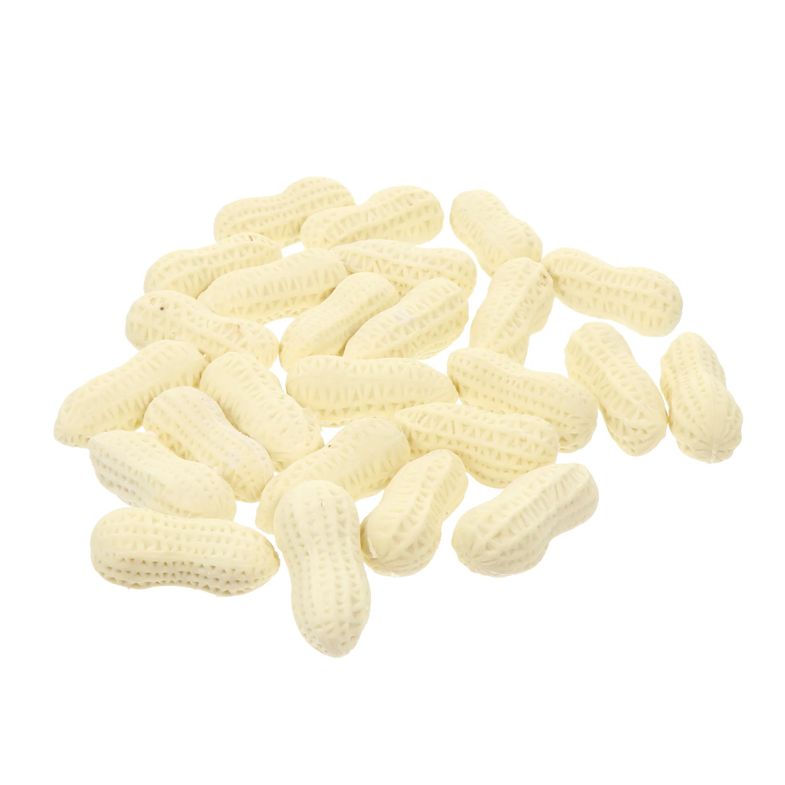 25 Pcs Peanut Eraser Funny Erasers Creative Trendy Erasing Tools Decorations Stationery Shape Student Rubber Artificial