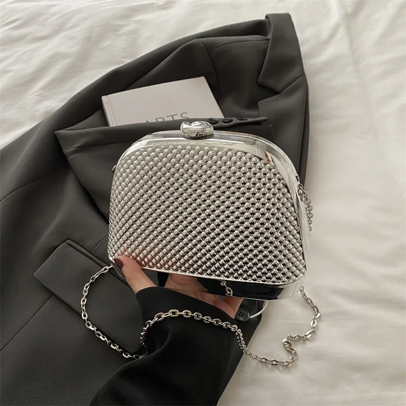 

Designer Inspired Minimalist Crossbody Bag Women's Chic Leather Tote Vintage Retro Textured Solid Color Party Handbag