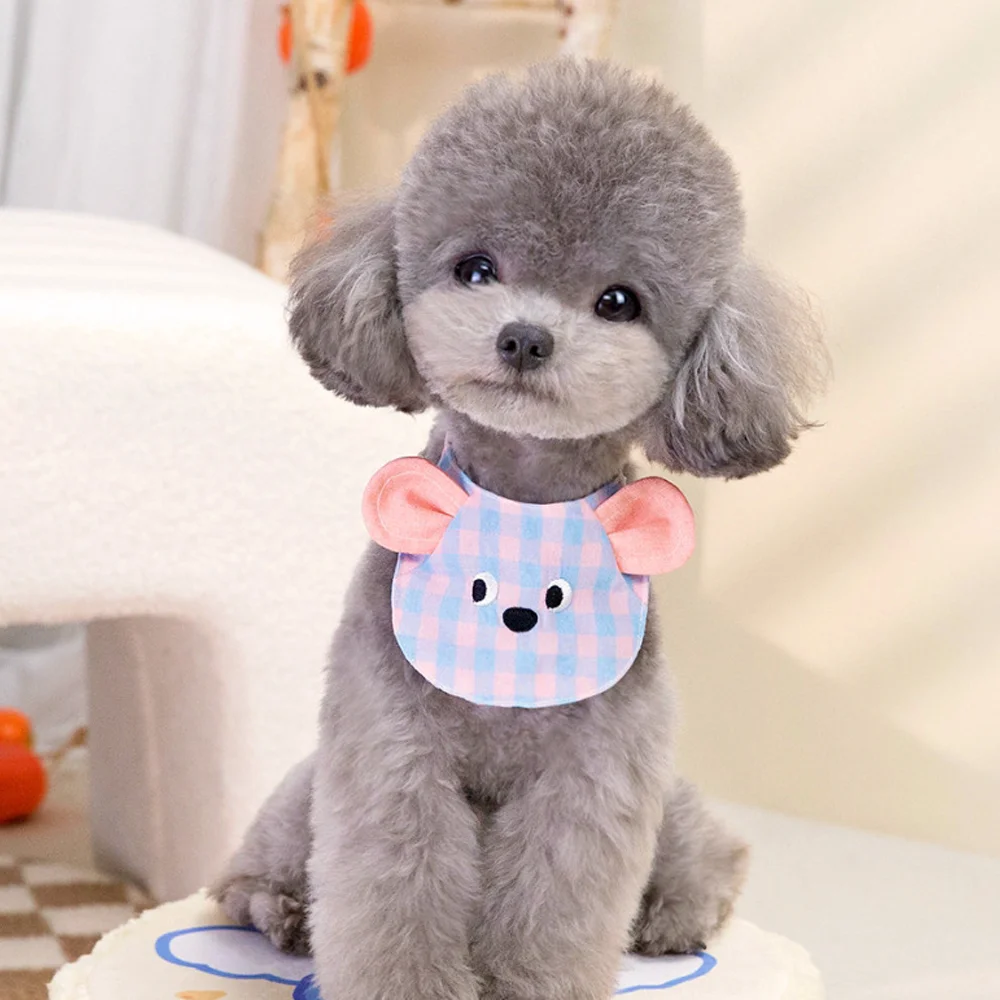 Cartoon Bear Design Dog Bib Cu - огляд і ціна Dog Bandana Scarf