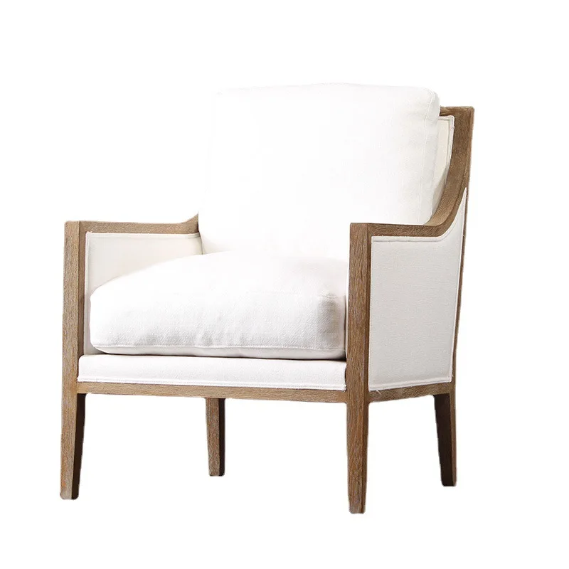 

Single sofa chair, lounge chair with pedals