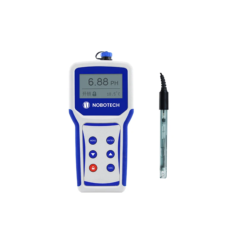 

NOBOTECH Handhold Smart Ph Meter For Aquaculture And Laboratory PNB-116 Industrial Online Ph Meter