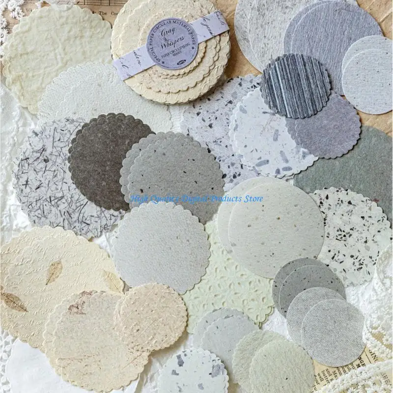 U2je discos papel embelezamento papel conjunto para cartões artesanais livros memória criação