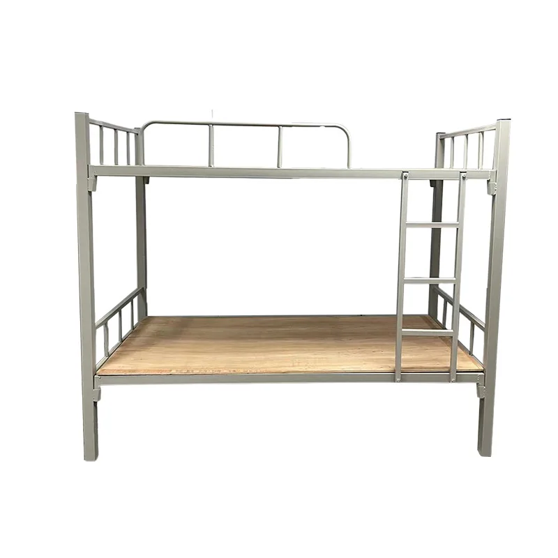 Modern Metal bunk Beds for Adults Efficient Use for Student Apartments & Rent for Bedroom School & Hospital