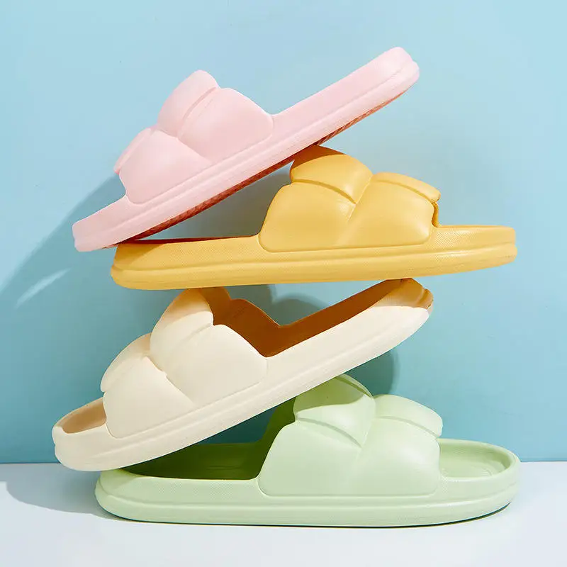 1pc Summer Eva Beach Sandalias Con Plataforma Comfy Platform Man Women Fashionable Room Slipper Sandal Shoes