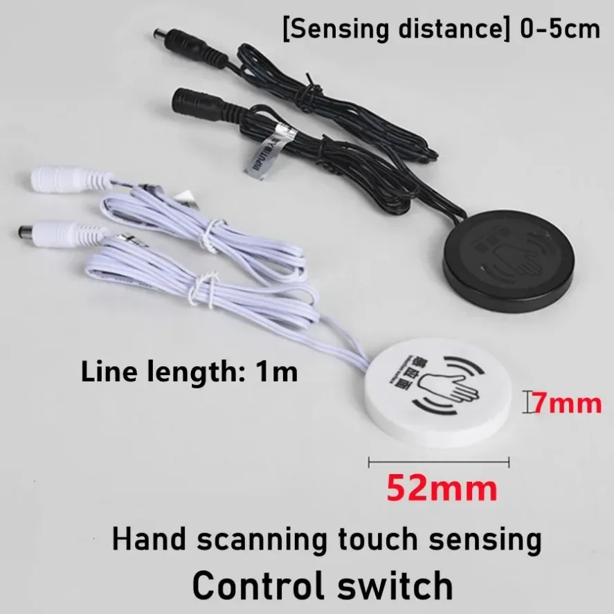 Sweep Dimmer Sensor Penetrating Switch 12V Wood Panel Touch Switch LED Dimmable Touch Sensing Hidden for Home Wood lighting