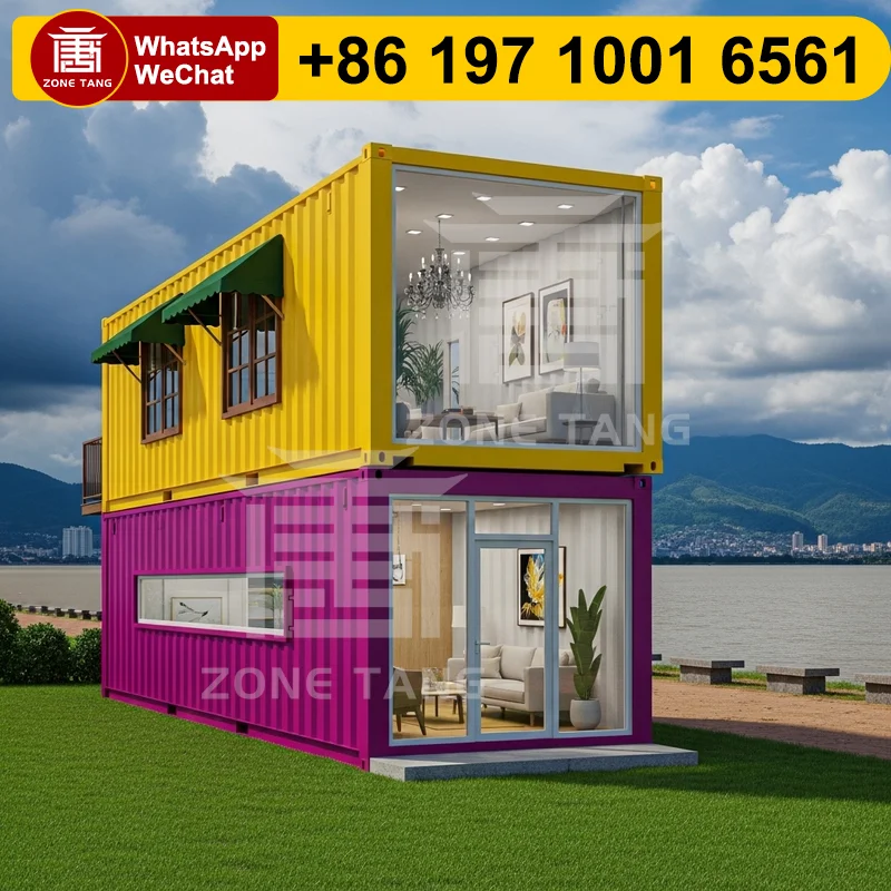 

Tiny House Container Home Flat Pack House Temperature Control Pre Fabricated Homes Manufacturer Tiny Homes Multi Purpose Fashion
