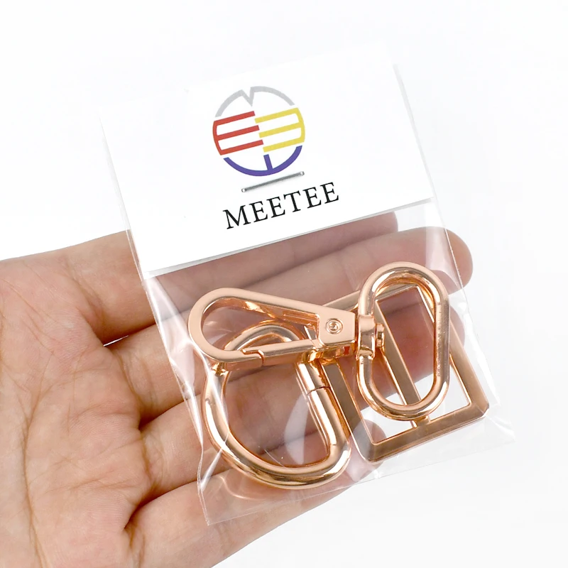 

2/3/5Sets Metal Buckles for Backpack Bag Strap Keychain Metal Swivel Lobster Clasp Pet Collar Belt Hooks DIY Sewing Accessories