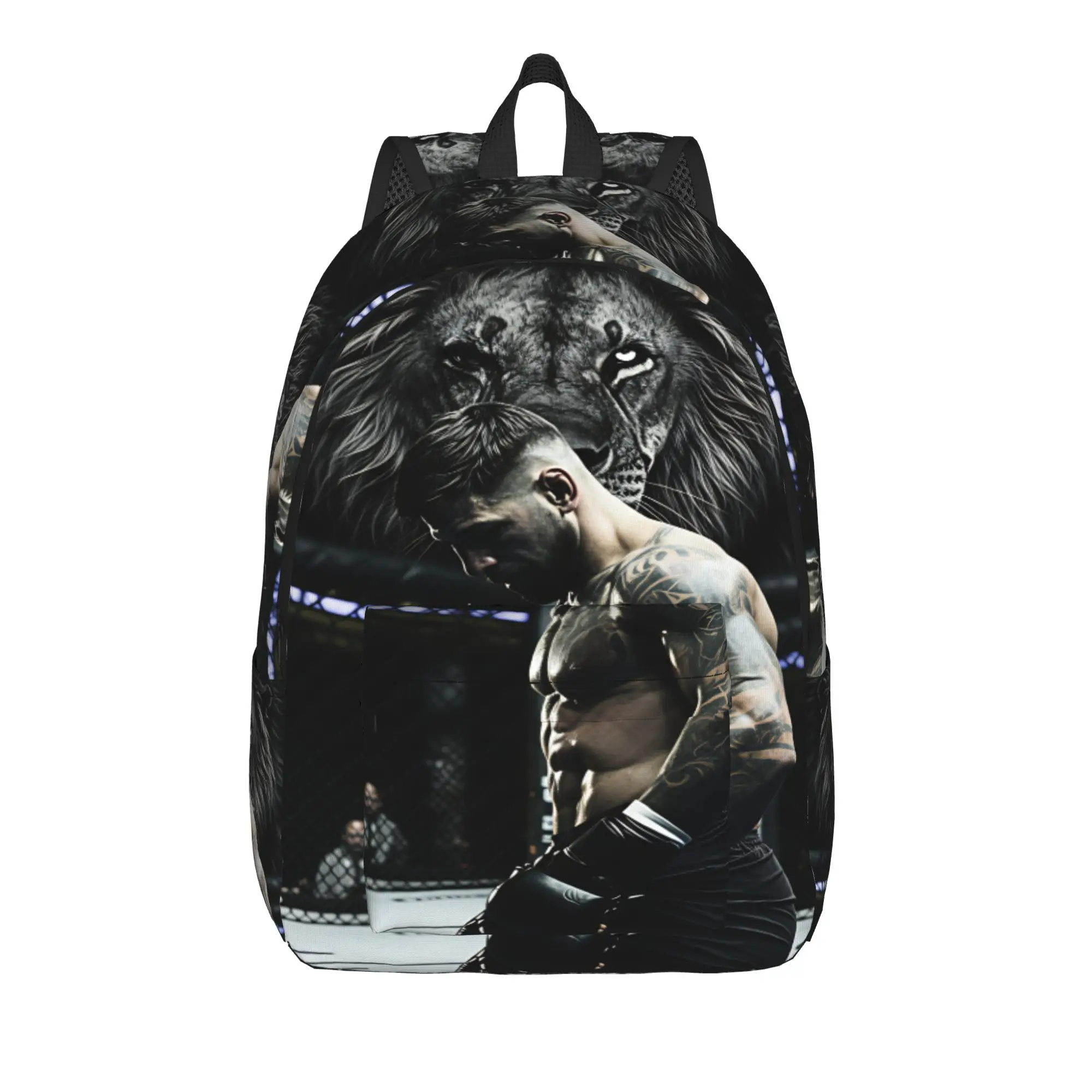Ilias Topurias Backpack Girl  Pattern Backpacks Polyester Kawaii High School Bags College Custom Rucksack