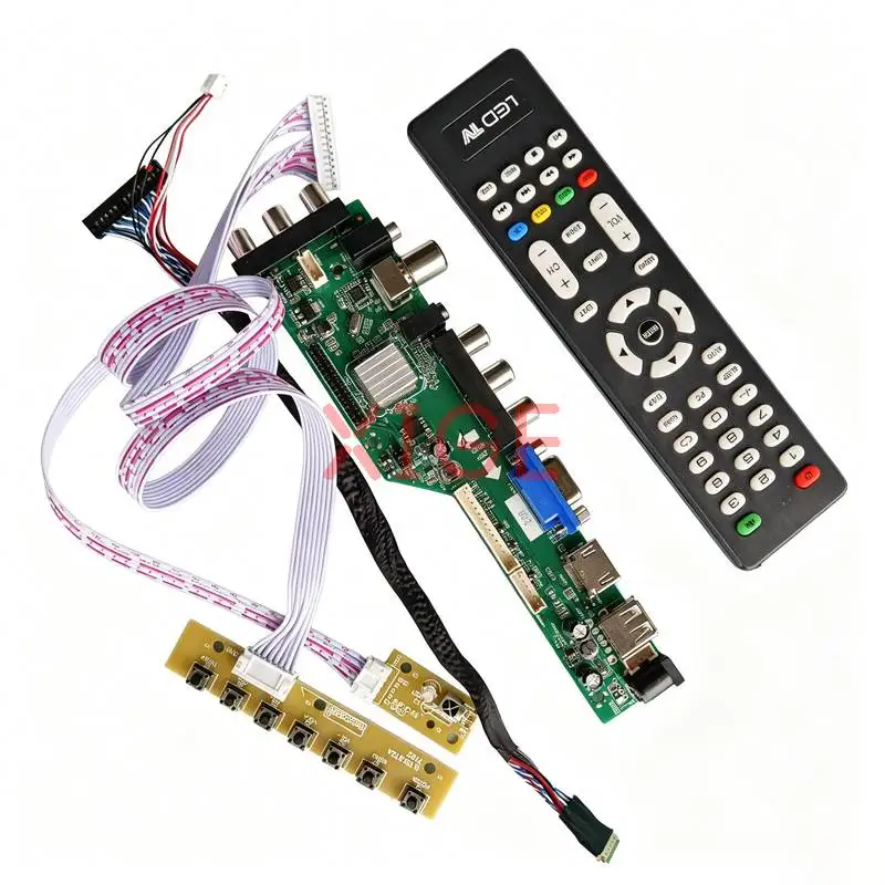 

For B156XTT01 B156XTN04 B156XTN02 B156XTN03 Controller Board Kit LVDS-40 Pin DVB/USB/AV/VGA/HDMI Laptop Panel 1366x768 1366*768