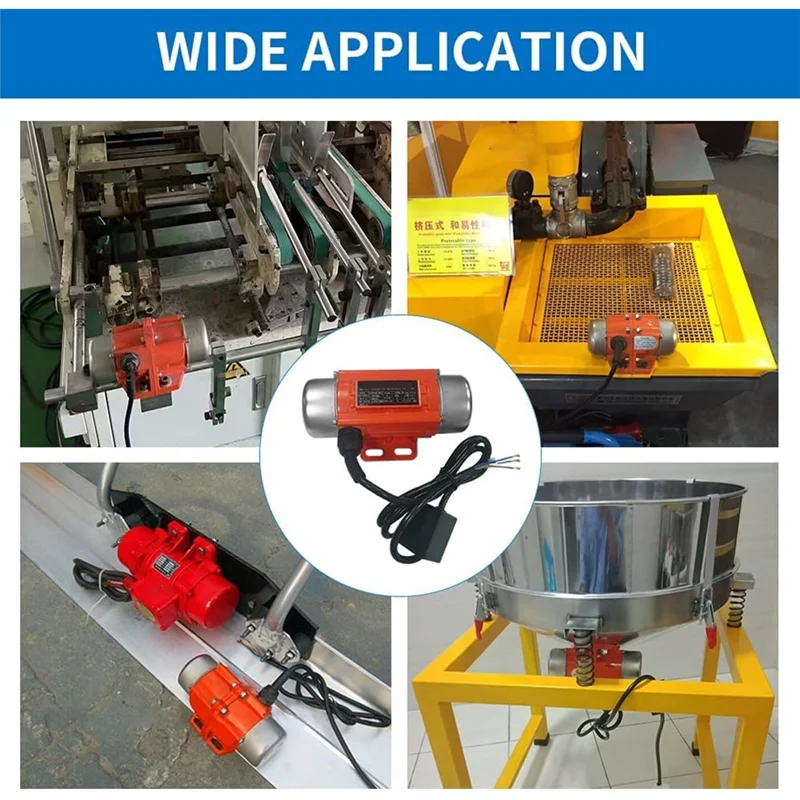 

ABSS-3600RPM 100 Вт вибрационный двигатель для бетона, однофазный переменный ток 110 В с вилкой питания для шейкера, вилка стандарта США