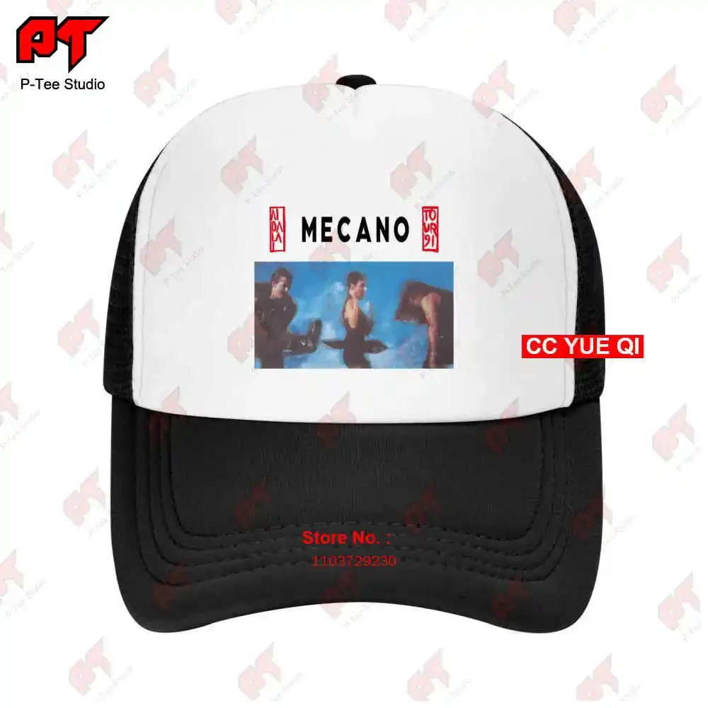 Vintage Mecano Spanish Pop Synth New Wave Baseball Caps Truck Cap QUPZ