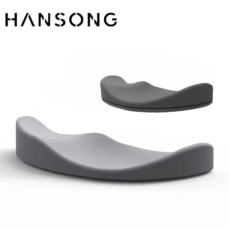 Ergonomic Silicon Mouse Pad Gel Streamline Wrist Rest Non-slip Support Silicone Wrist Rest Vertical Mat Computer Mousepad