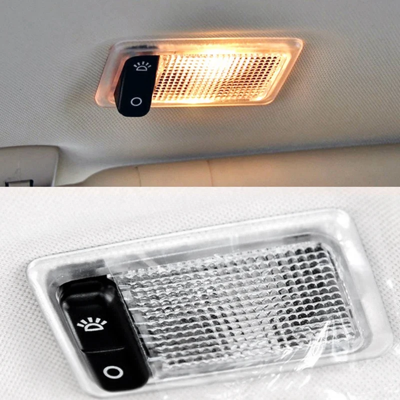 1 PCS Interior Reading Lamp Dome Light Car Ceiling Light Signal One Button For Ford Focus Fiesta Mondeo 2005-2011